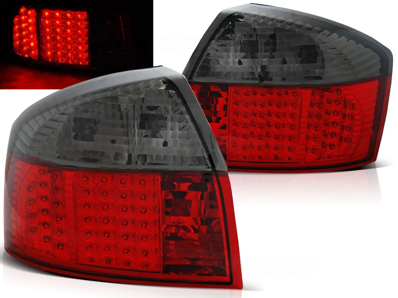 Pilotos Traseros Led Audi A4 10.00-10.04 Rojo Ahumado Led