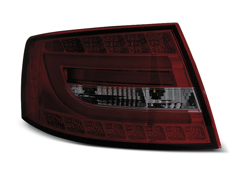 Pilotos Traseros Led Audi A6 C6 Sedan 04.04-08 Rojo Ahumado Led 7pin