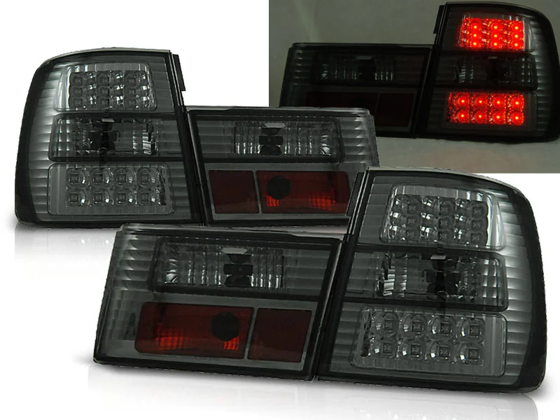 Pilotos Traseros Led Bmw E34 02.88-12.95 Ahumado Led