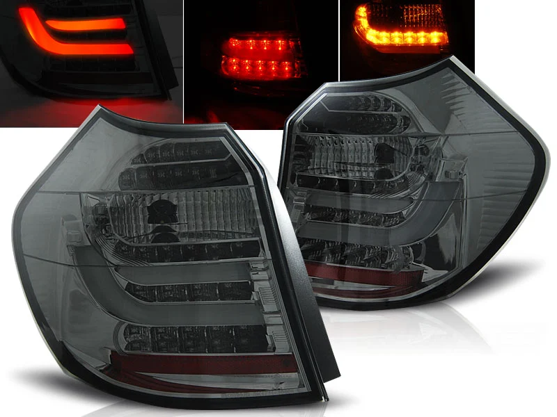 Pilotos Traseros Led Bmw E87/E81 04-08.07 Ahumado Led Bar