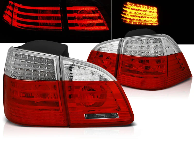Pilotos Traseros Led Bmw E61 04-03.07 Touring Rojo/Blanco Led