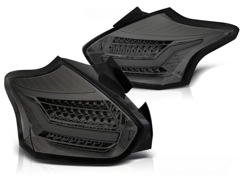 Pilotos Traseros Led Ford Focus 3 15-18 Hatchback Smoke-Intermitente Dinamico Led