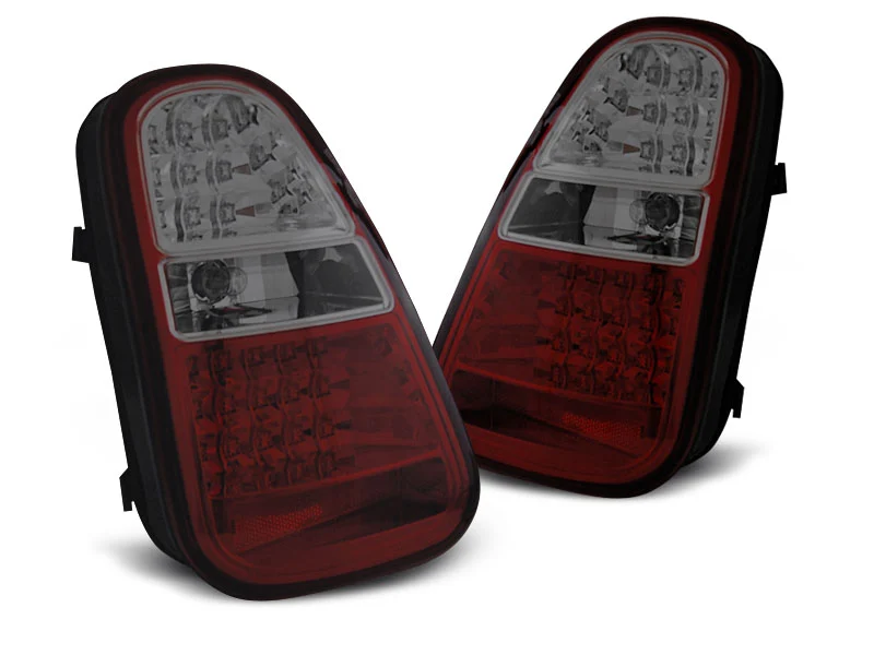 Pilotos Traseros Led Mini Cooper R50 /R52 /R53 04-06 Rojo Ahumado Led