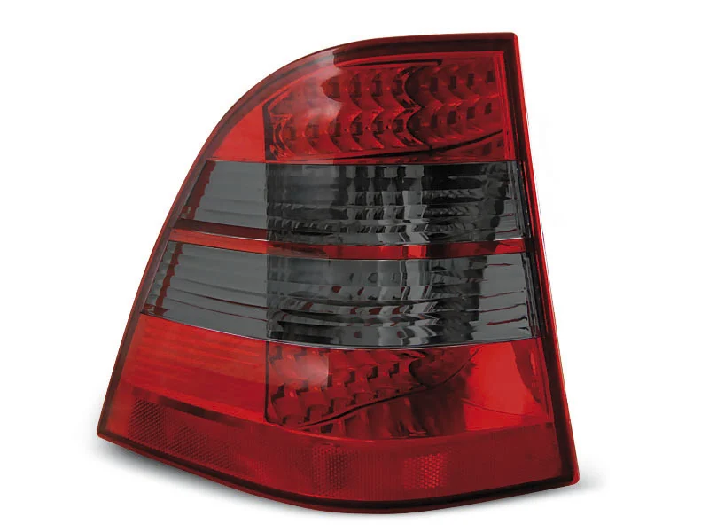 Pilotos Traseros Led Mercedes W163 Ml M-Klasa 03.98-05 Rojo Ahumado Led