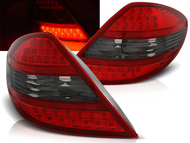 Pilotos Traseros Led Mercedes R171 Slk 04-11 Rojo Ahumado Led