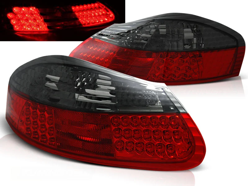 Pilotos Traseros Led Porsche Boxster 96-04 Rojo Ahumado Led