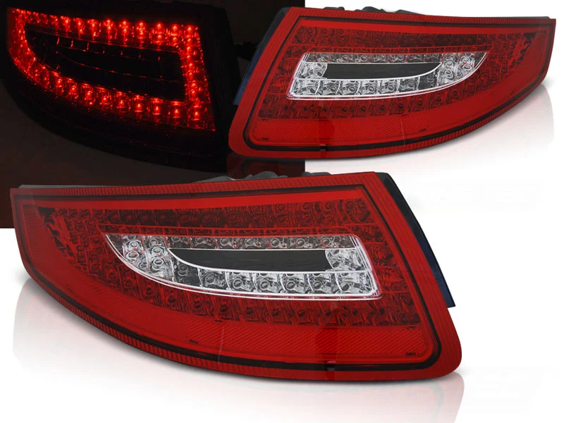 Pilotos Traseros Led Porsche 911 997 04-09 Rojo Blanco Led