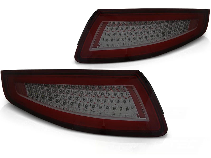 Pilotos Traseros Porsche 911 997 04-09 Red Smoke Intermitentes Dinamicos Led Bar