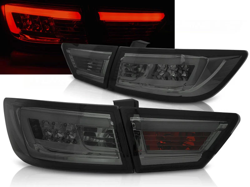 Pilotos Traseros Led Renault Clio Iv 13- Hatchback Led Bar Ahumado