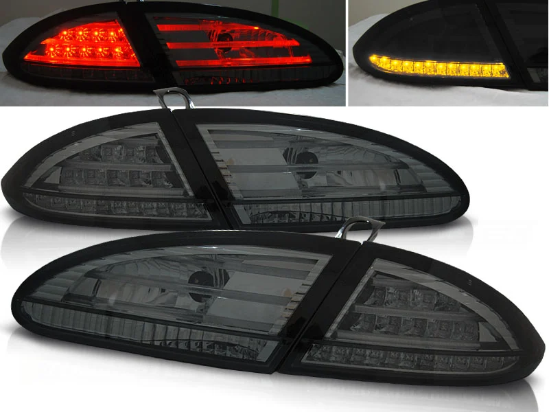 Pilotos Traseros Led Seat Leon 06.05-09 Ahumado Led