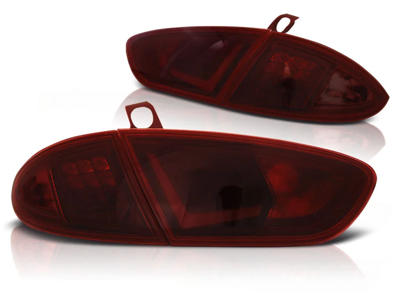 Pilotos Traseros Led Seat Leon 03.09-12 Red Smoke Led Bar