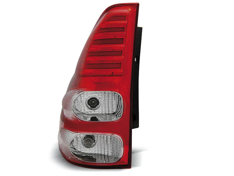 Pilotos Traseros Led Toyota Land Cruiser 120 03-09 Rojo/Blanco Led