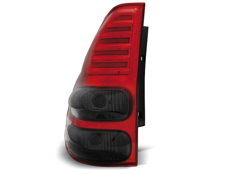 Pilotos Traseros Led Toyota Land Cruiser 120 03-09 Rojo Ahumado Led