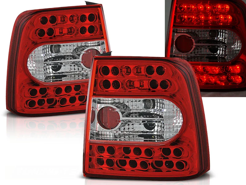 Pilotos Traseros Led Vw Passat B5 11.96-08.00 Sedan Rojo/Blanco Led