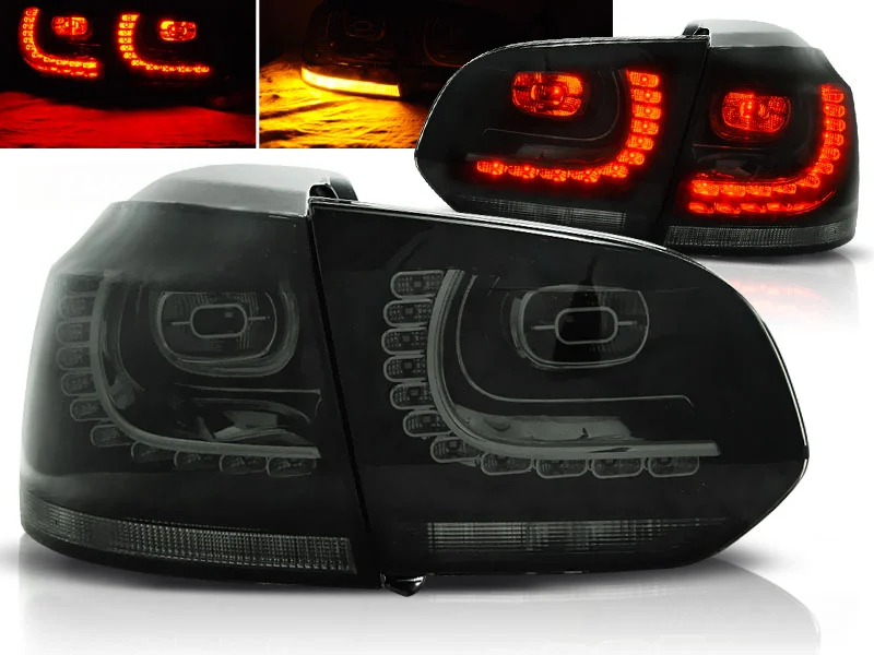 Pilotos Traseros Led Vw Golf 6 10.08-12 Ahumado