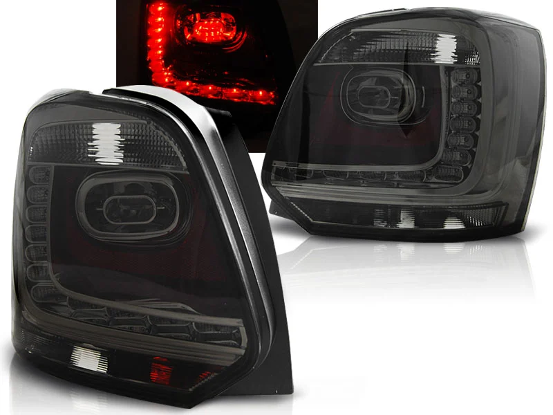 Pilotos Traseros Led Vw Polo 09-13 Ahumado Led