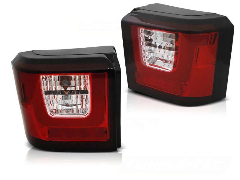 Pilotos Traseros Vw T4 90-03.03 Red White Led Bar