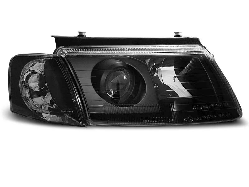 Faros Delanteros Vw Passat B5 3b 11.96-08.00 H7/H7 Negro