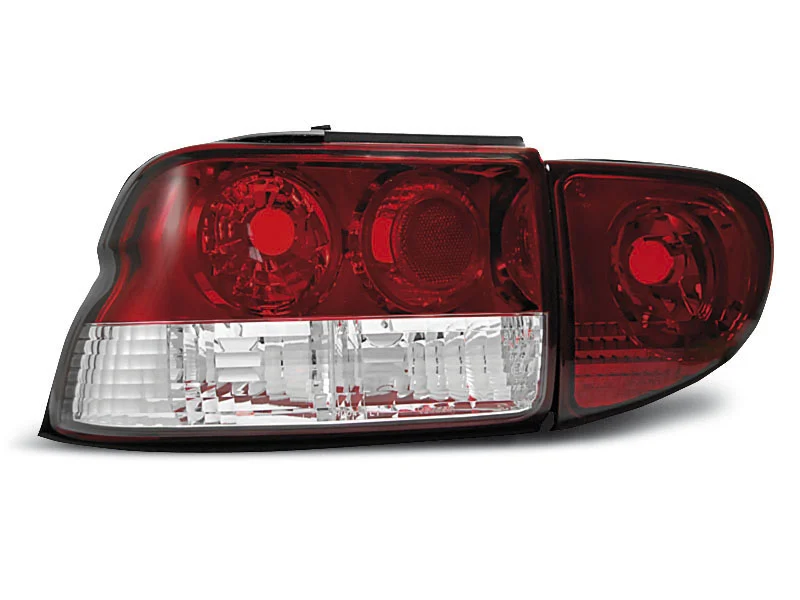 Pilotos Traseros Lexus Ford Escort Mk6/7 93-00 Rojo/Blanco