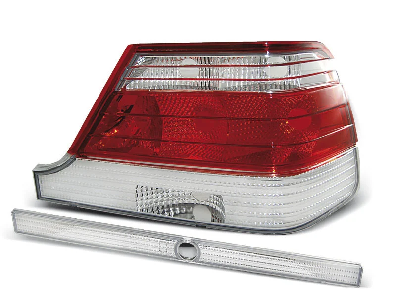 Pilotos Traseros Lexus Mercedes W140 95-10.98 Rojo/Blanco