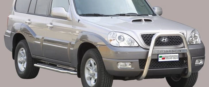 Defensa Delantera Acero Inox Hyundai Terracan 04>
