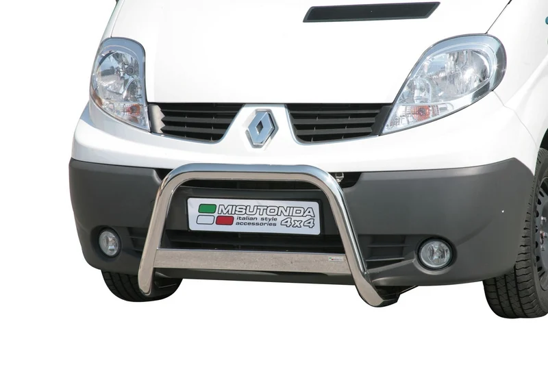 Defensa Delantera Acero Inox Renault Trafic 07>