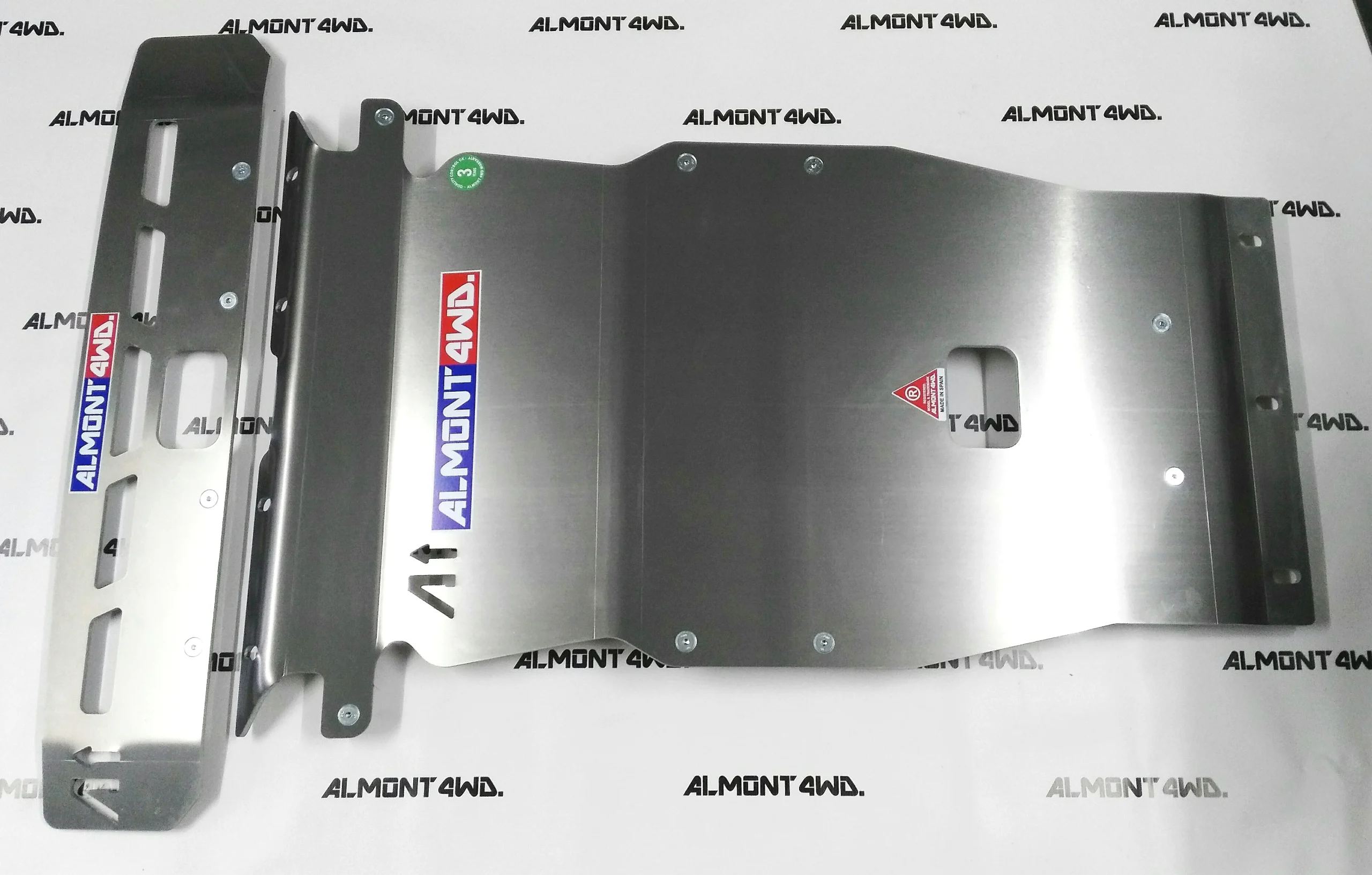 Protector De Aluminio Land Rover Discovery 3 Discovery 3 Frontal+bumper Heavyduty 8