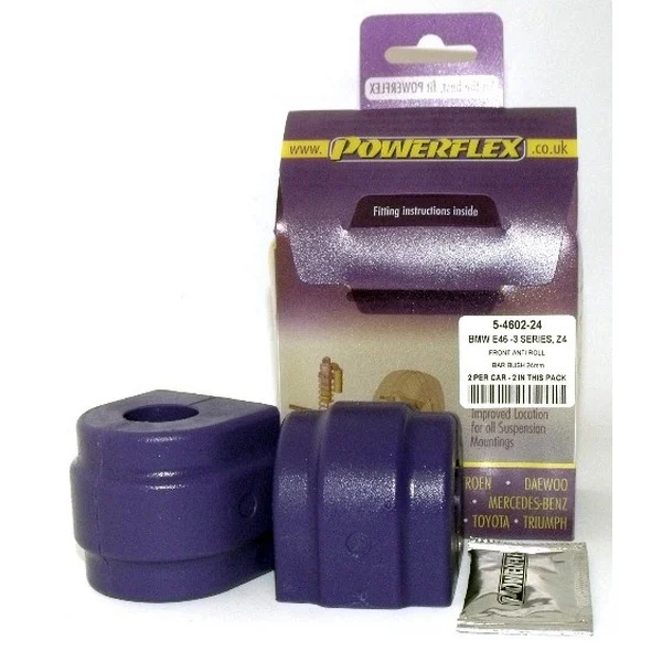 Powerflex Silentblock Front barra estabilizadora 24mm BMW E46 3 Series
