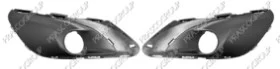 Set Rejilla Paragolpes Con Agujeros Antiniebla (Derecha+izquierda) Mod. Allure Peugeot 308 2013->