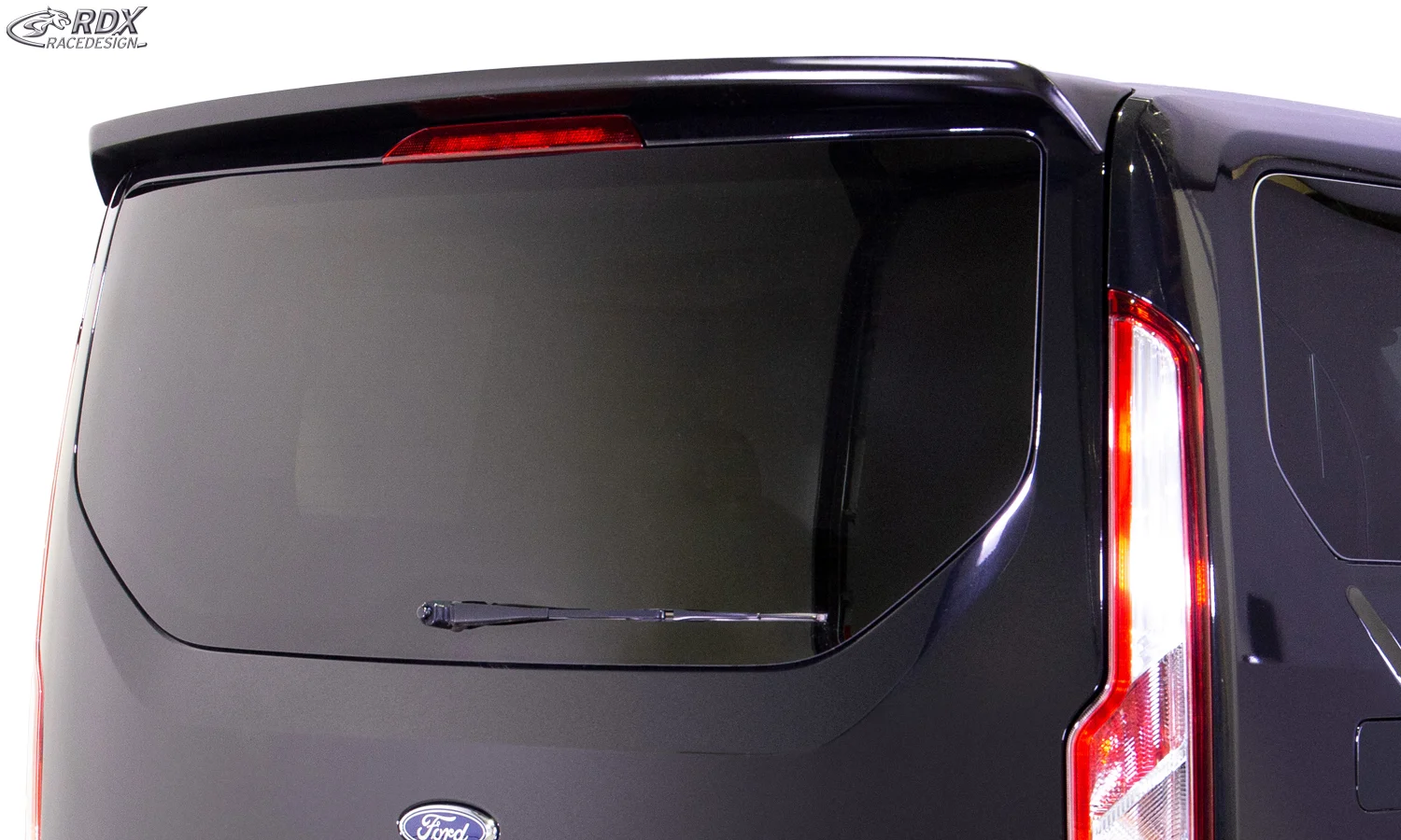 Spoiler de techo RDX para FORD Transit Custom / Tourneo Custom (para maletero simple) Spoiler de maletero de aleta trasera perso