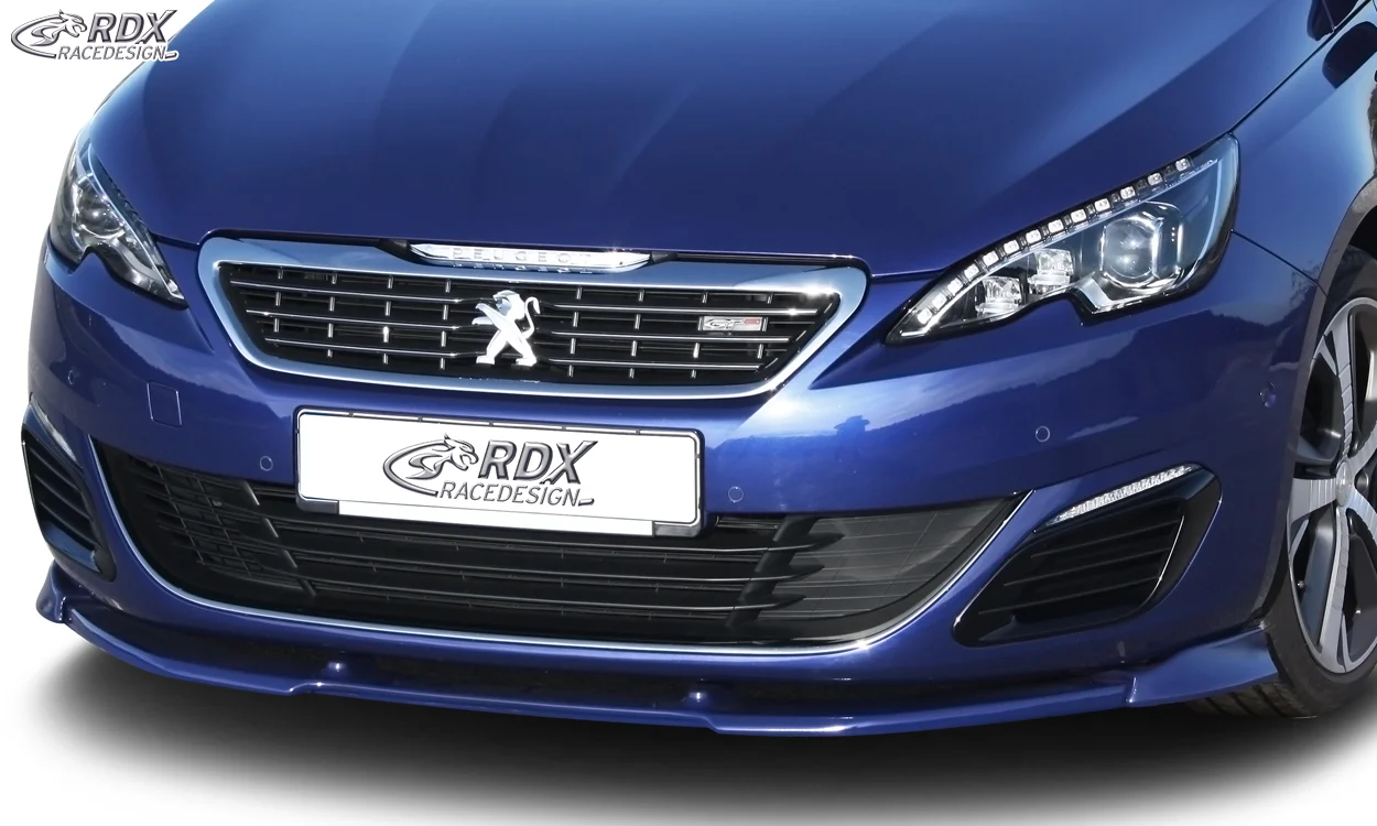 Spoiler Delantero RDX VARIO-X PEUGEOT 308 (Type L) GT / GTi Frontlippe Front Ansatz Vorne Spoilerlippe