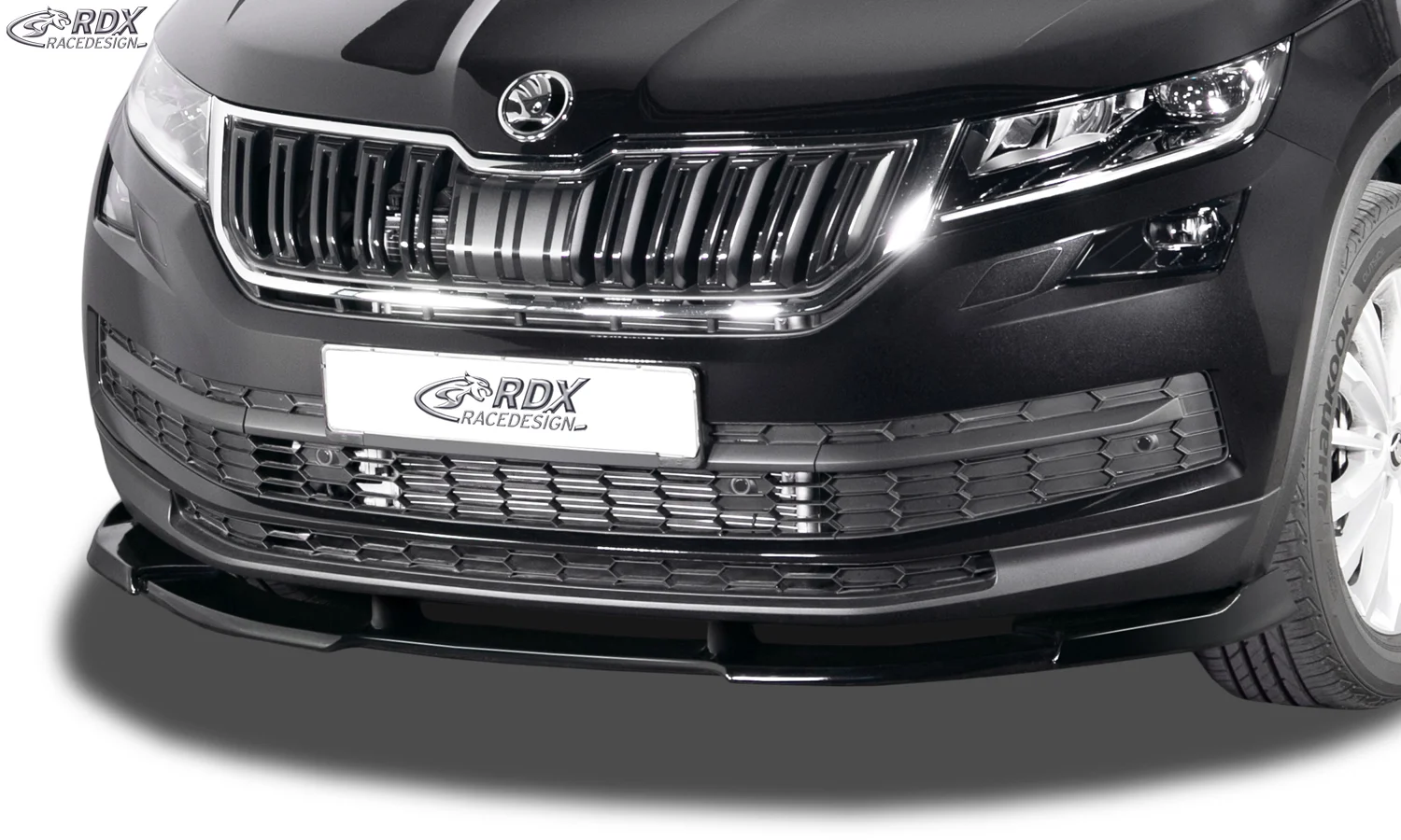 Spoiler delantero RDX VARIO-X SKODA Kodiaq (NS) Separador de labio frontal