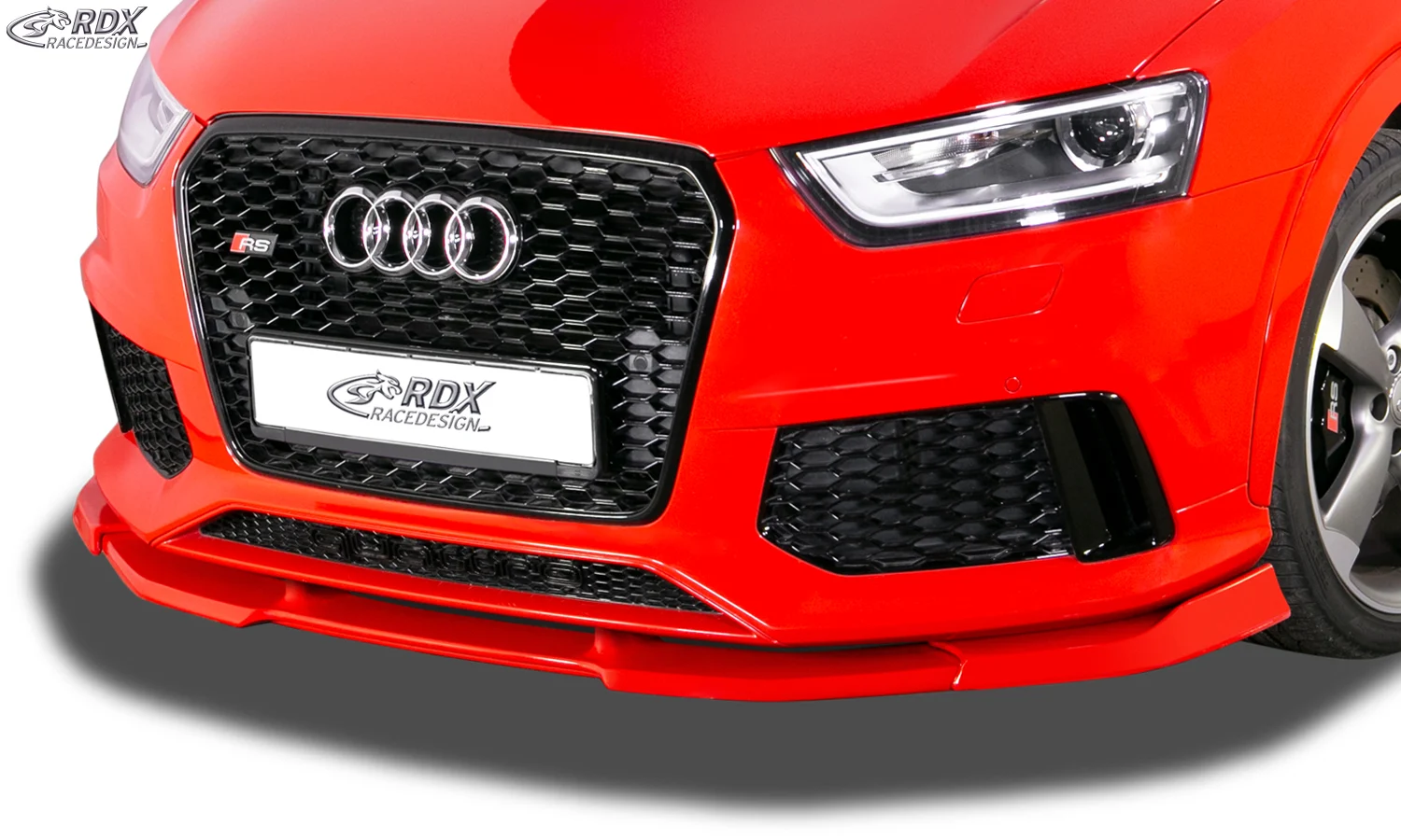 Spoiler delantero RDX VARIO-X AUDI RS Q3 (8U, 2013-2018) Separador de labios delanteros
