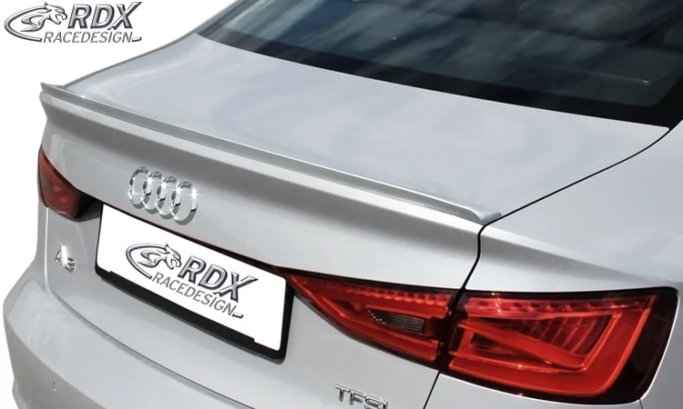 RDX Aleron lip spoiler Audi A3 Sedan 8VS & Cabrio 8V7