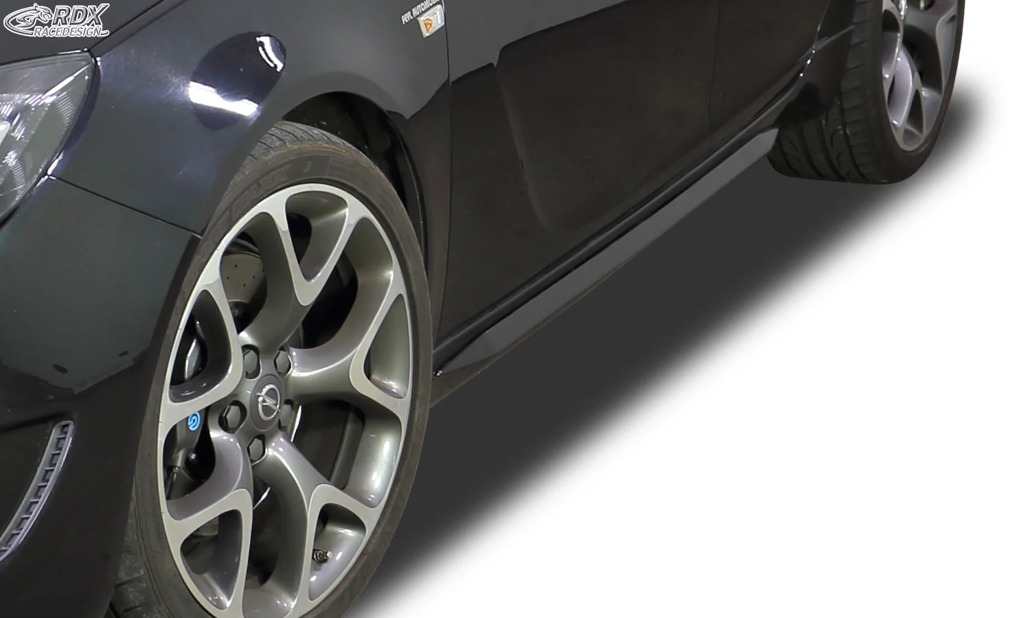 RDX Faldones laterales OPEL Insignia 2008-2017 (también para OPC y OPC-Line) "Difusores de taloneras"