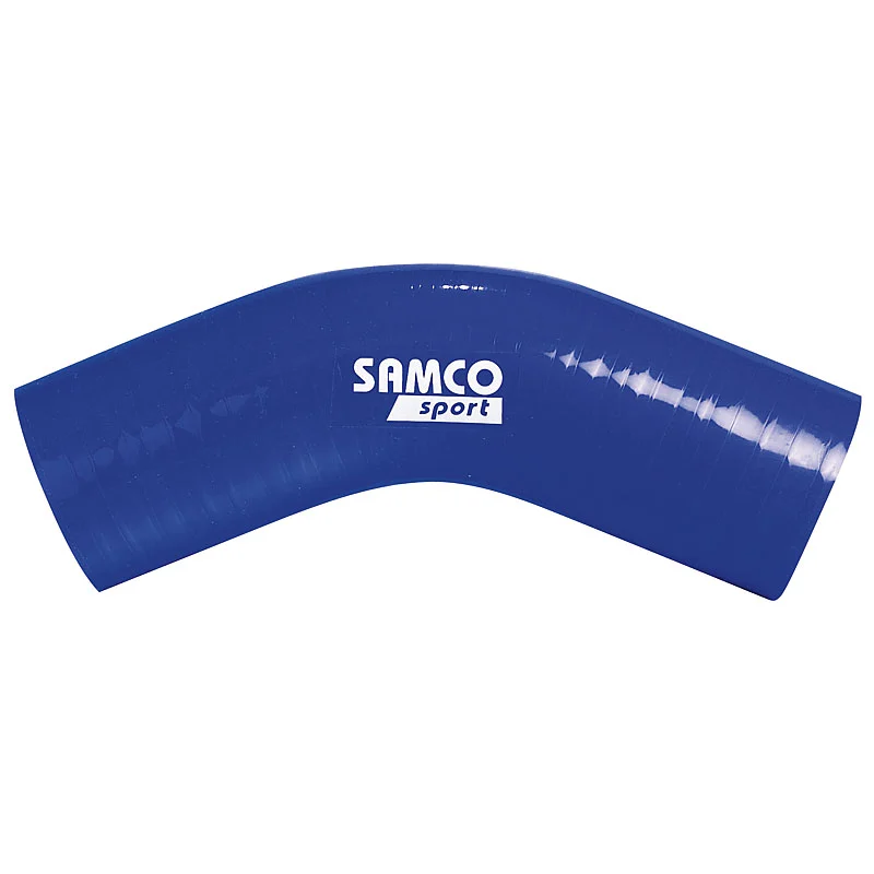 Samco Codo De Silicona 45 Grados - Largo 63mm - ø9.5mm - Azul
