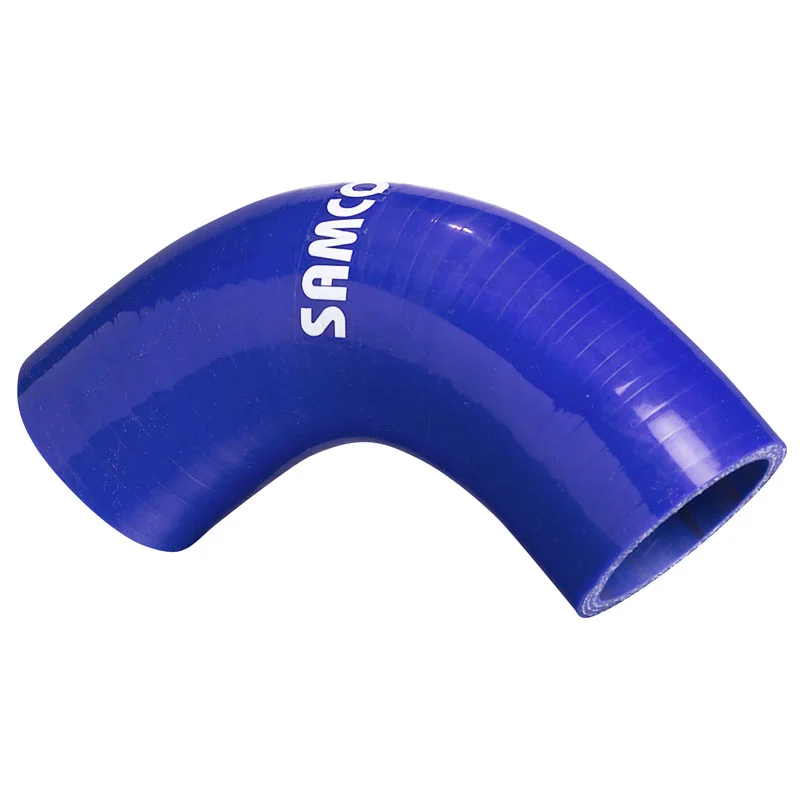 Samco Codo De Silicona 90 Grados - Largo 102mm - ø13mm - Azul
