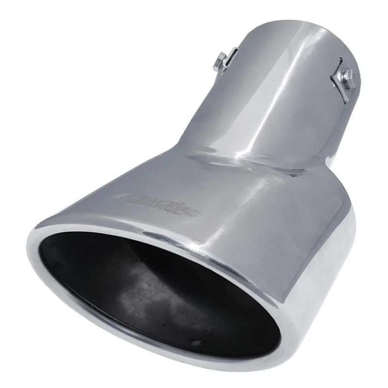 Cola De Escape Simoni Racing Oval Inox - 116x86xl180mm - Installation 46->74mm