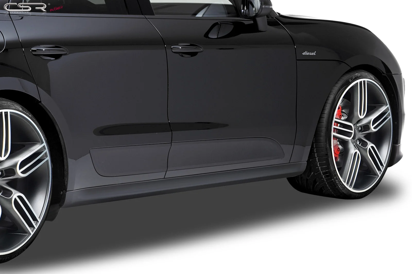 Taloneras Porsche Macan Desde 2014 Todos modelos Fiberflex
