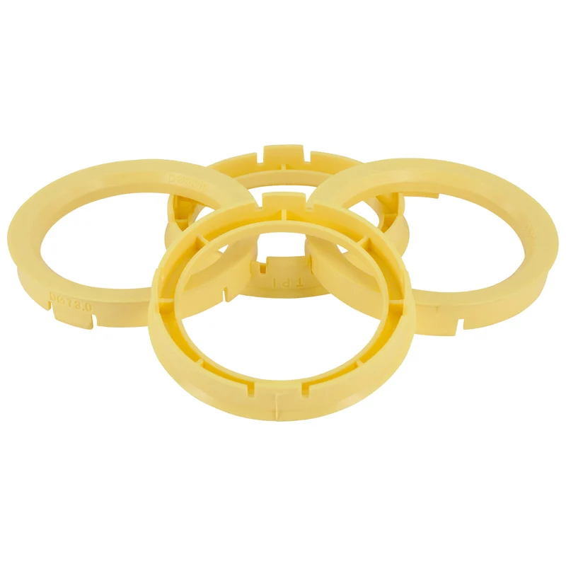 Juego Arillos Centradores 69.1->58.1mm Lemon Yellow