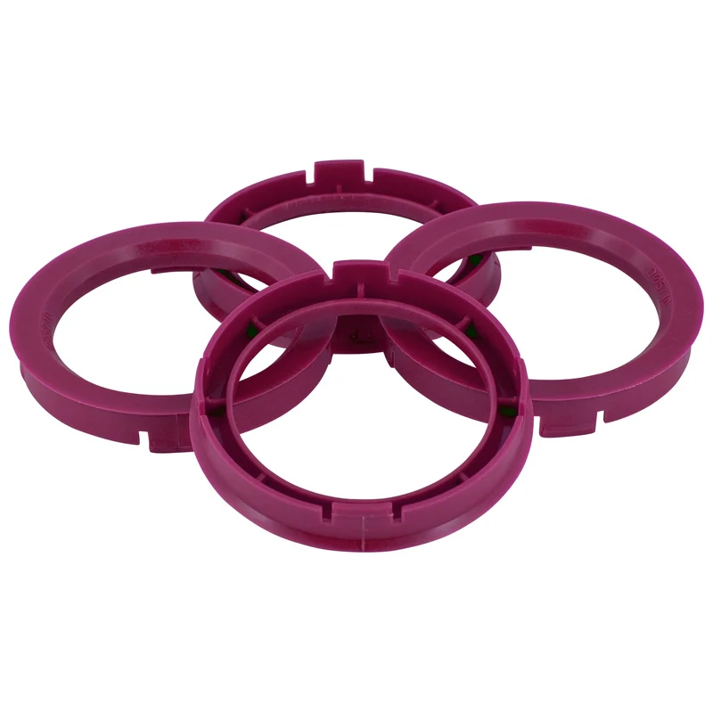 Juego Arillos Centradores 72.5->66.1mm Purple