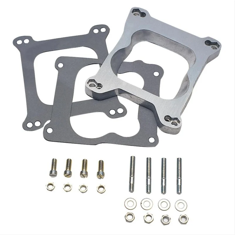 Adaptador de carburador Quadrajet a colector de garganta 64-73 4ro