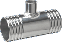 Valvulas Turbo Blowoff Valve T-Adaptor 50>50mm / O