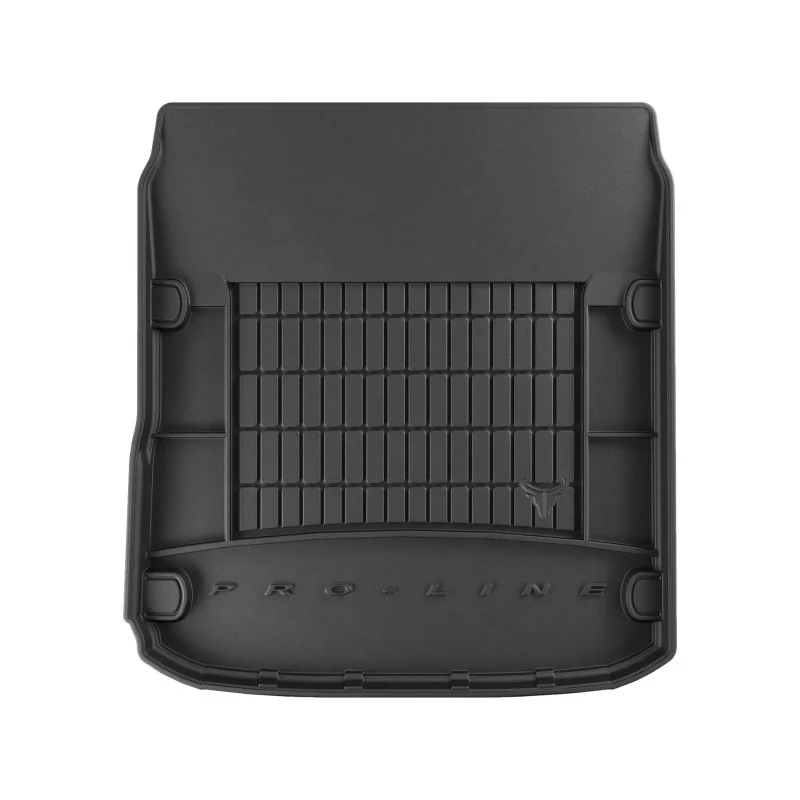 Alfombra de maletero premium para Audi A7 C8 Liftback - sin huecos laterales y con rueda galleta (2018-...)