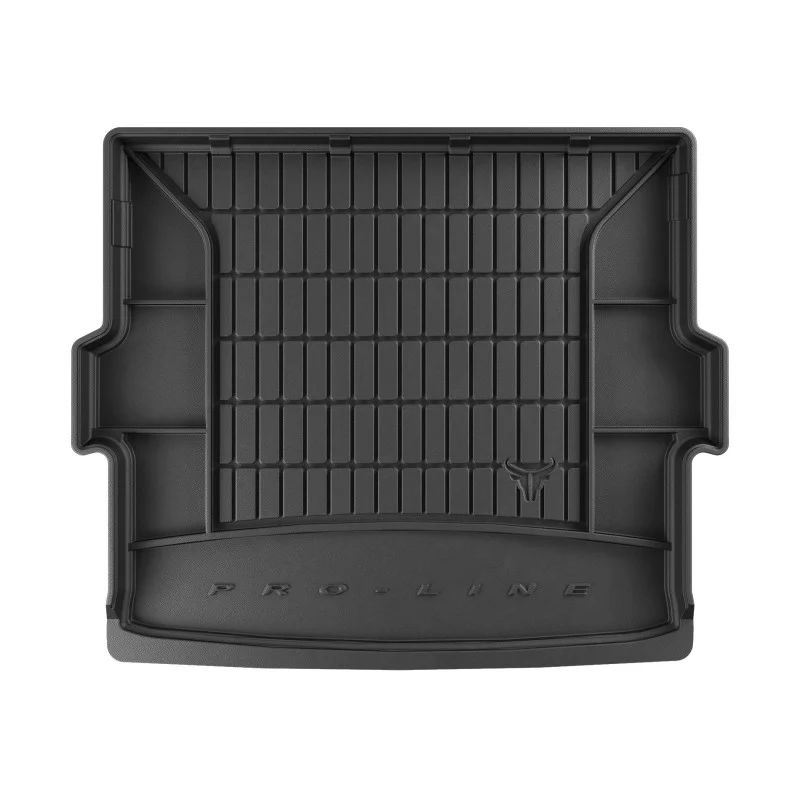 Alfombra de maletero premium para Citroen DS7 Crossback - Posición bandeja de maletero alta y con orejas (2017-...)