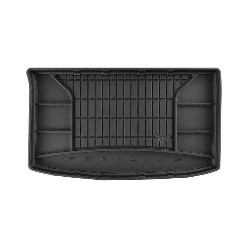 Alfombra de maletero premium para Hyundai i20 I Con rueda de repuesto (2008-2014)