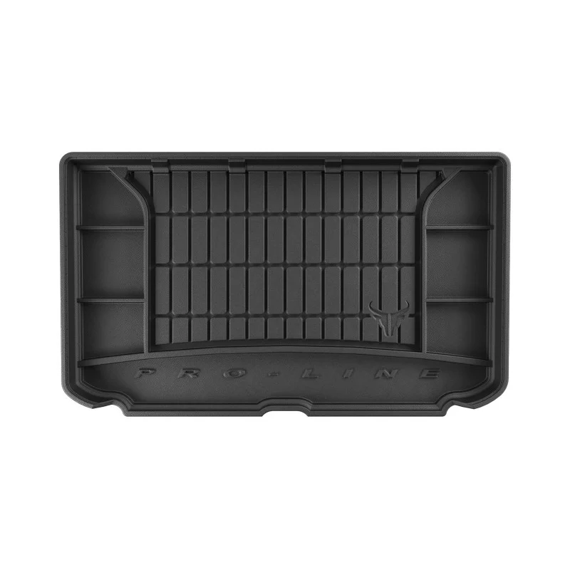 Alfombra de maletero premium para Opel Corsa E - Posición bandeja maletero alta y con rueda de repuesto normal (2014-2019)
