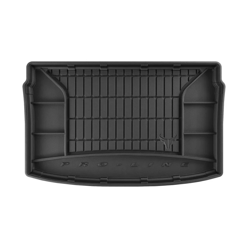 Alfombra de maletero premium para Volkswagen Polo VI - Posición bandeja de maletero alta (2017-...)