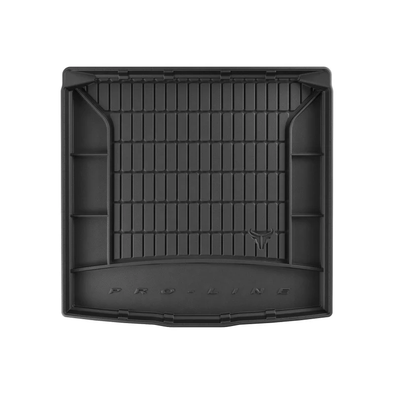 Alfombra maletero premium para Ford Focus IV Familiar-Posición bandeja maletero baja, sin orejas y con rueda galleta(2018-...)