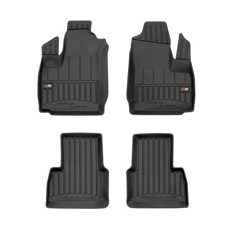 Alfombrillas 3D de goma Fiat Doblo I (2000-2010)